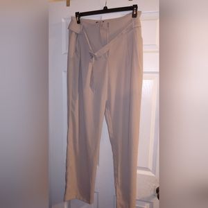 NWT Lucy Paris Dress Pants XL Taupe